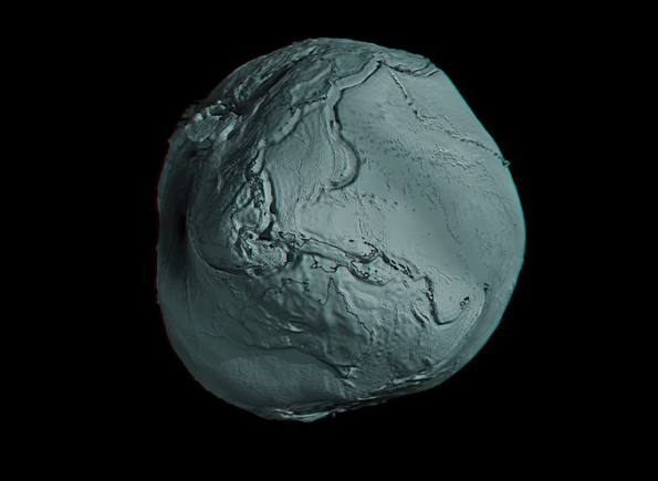  ESA/HPF/DLR, anaglyph by Nathanial Burton-Bradford.