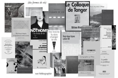 Une bibliographie / A bibliography (Franck Leibovici)