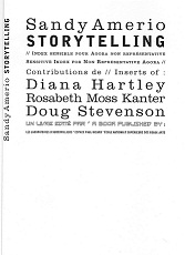 Couverture Storytelling, Sandy Amerio
