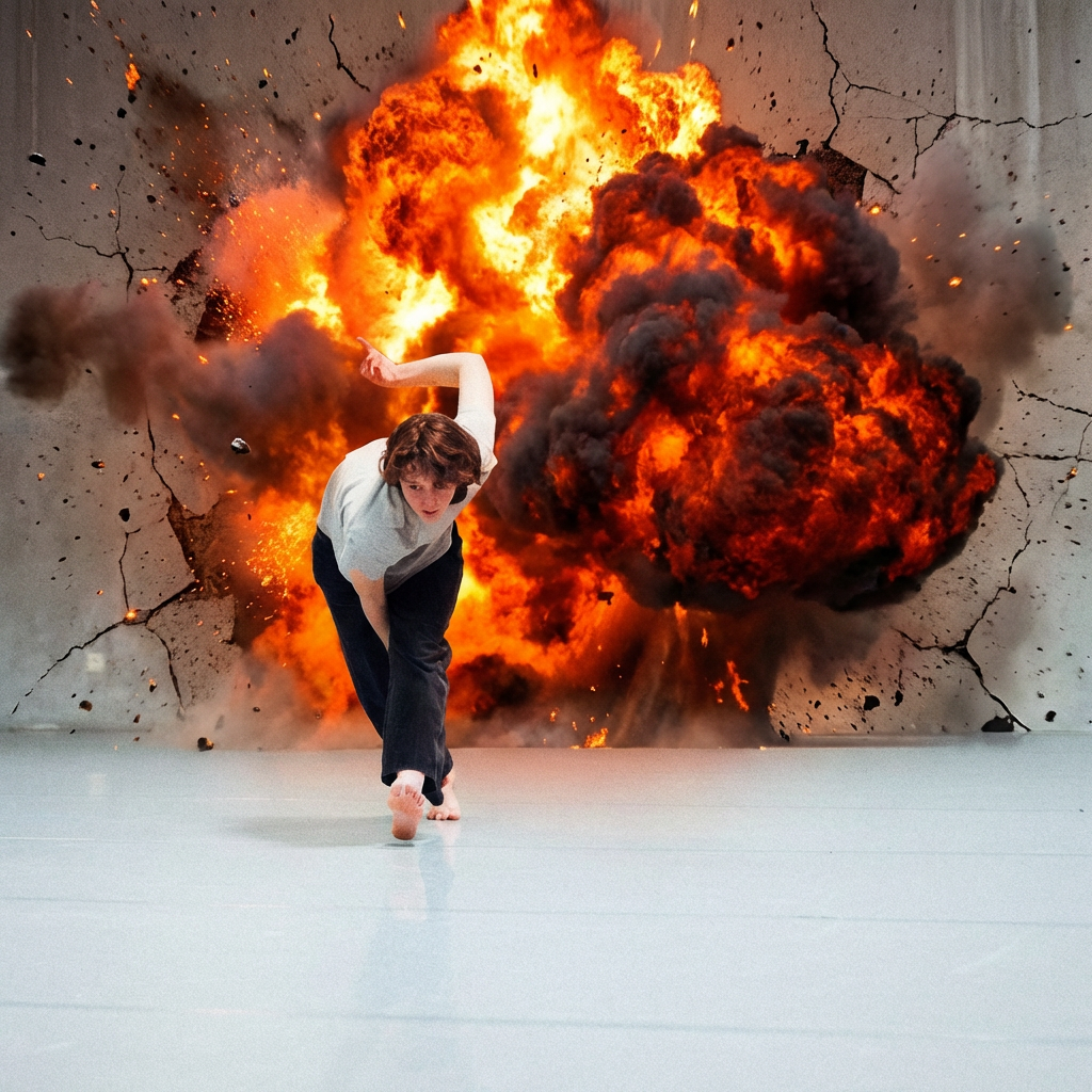 Manon Falgoux - visuel réalisé avec l'aide d'une intelligence artificielle